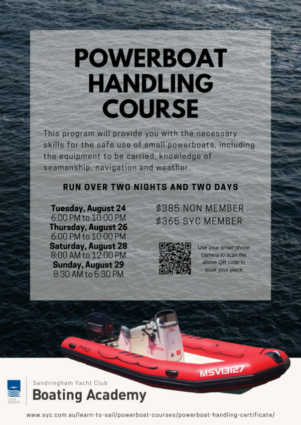 powerboat handling book